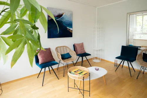 Wartebereich Liebscher & Bracht Praxis Tatiana Krott